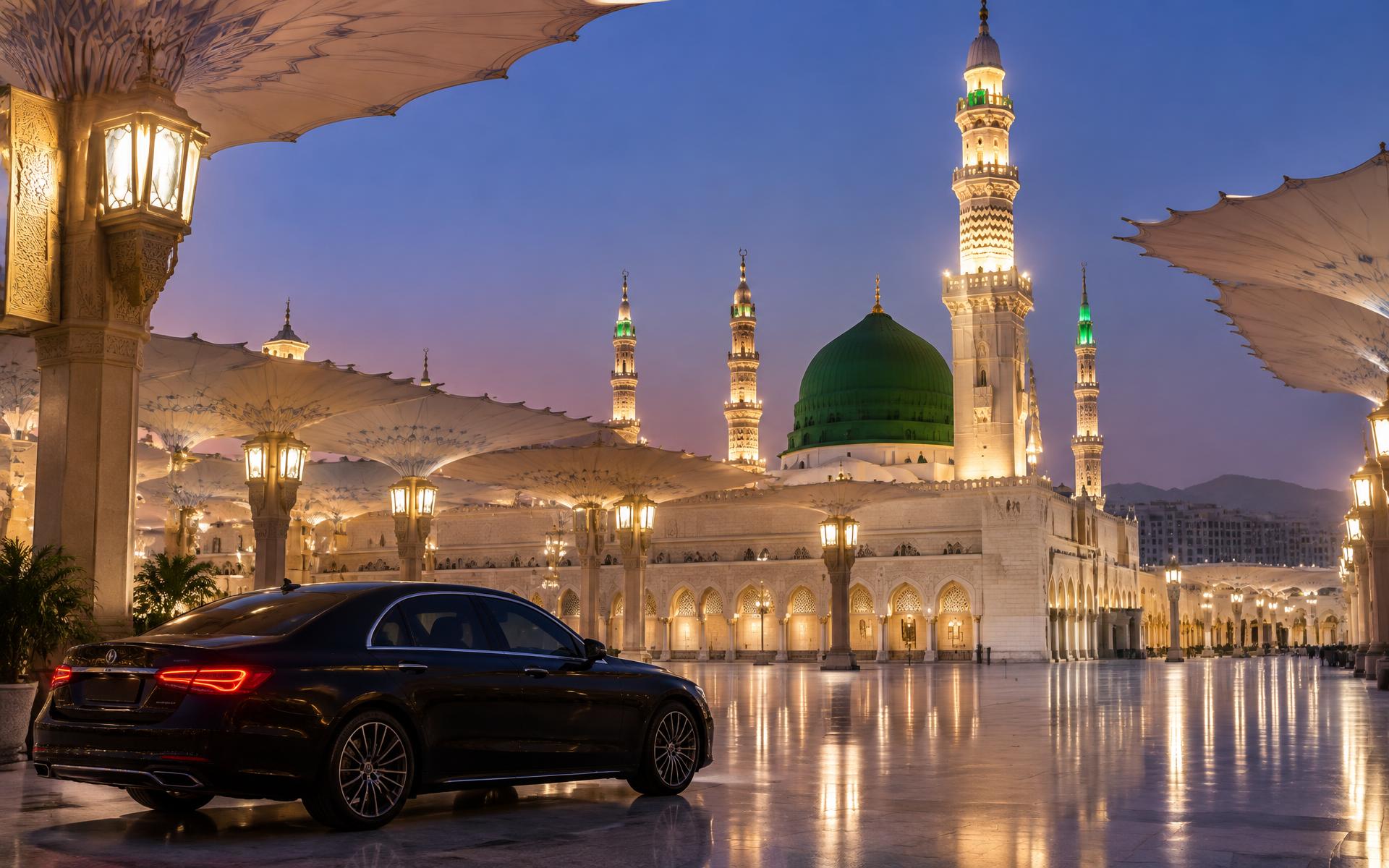 Conciergerie privée devant la Mosquée du Prophète à Médine